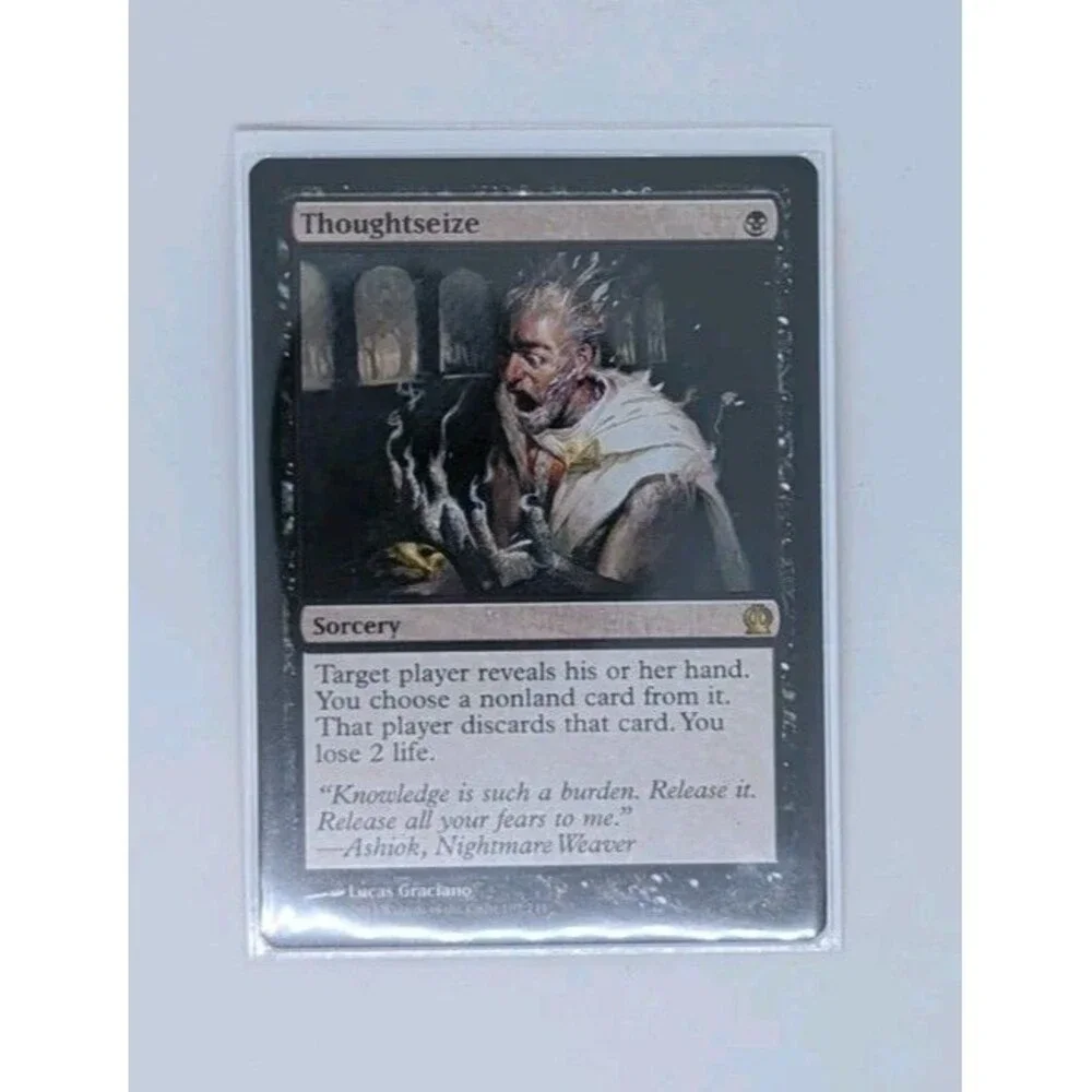 MTG Lot of 6: Thoughtseize (IMA) + God-Eternal Bontu + Welding Jar & More!
